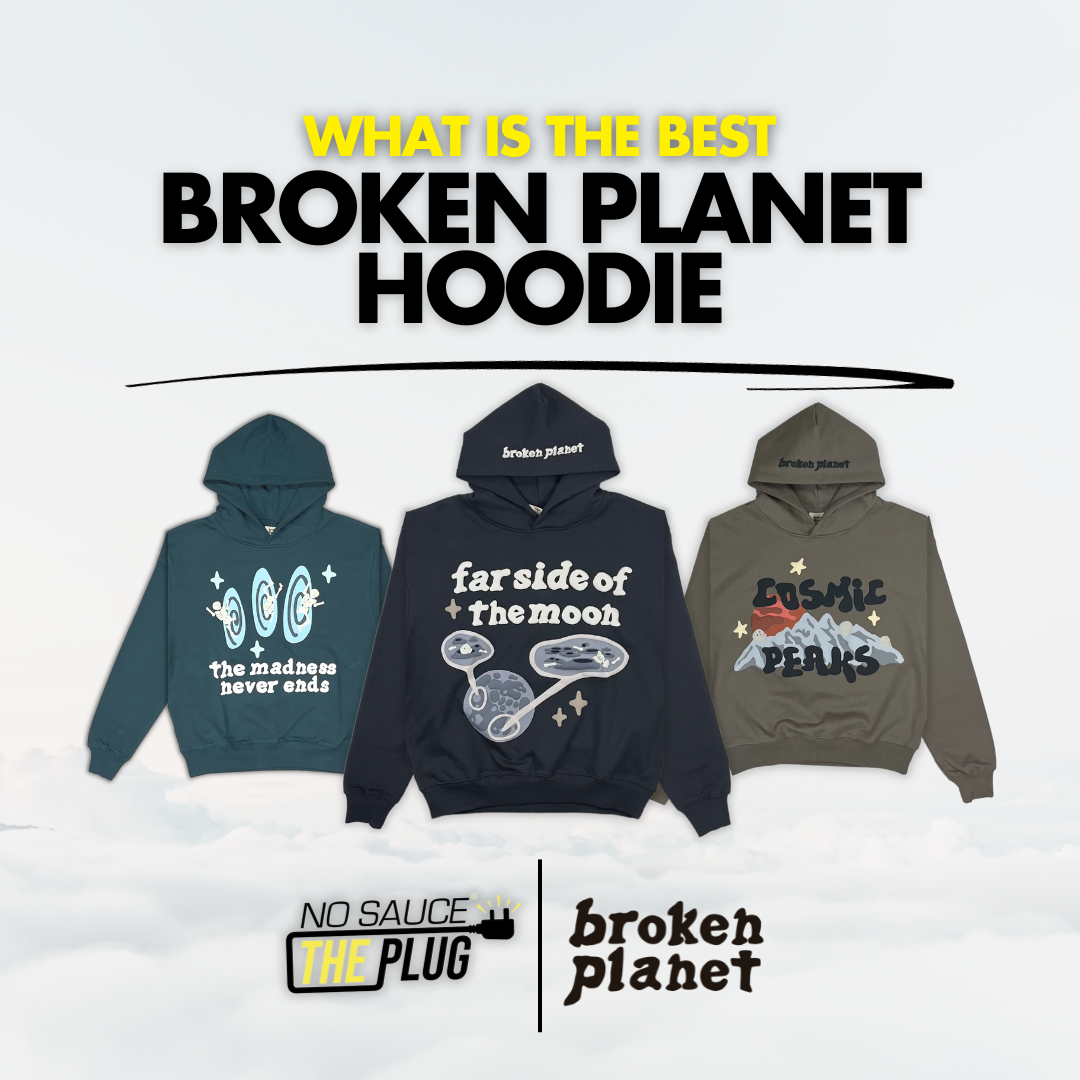 THE BEST BROKEN PLANET HOODIE