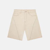 Carsicko Denim Jorts/Shorts - Cream - No Sauce The Plug