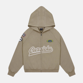 Carsicko Racing Club Hoodie - Cream - No Sauce The Plug