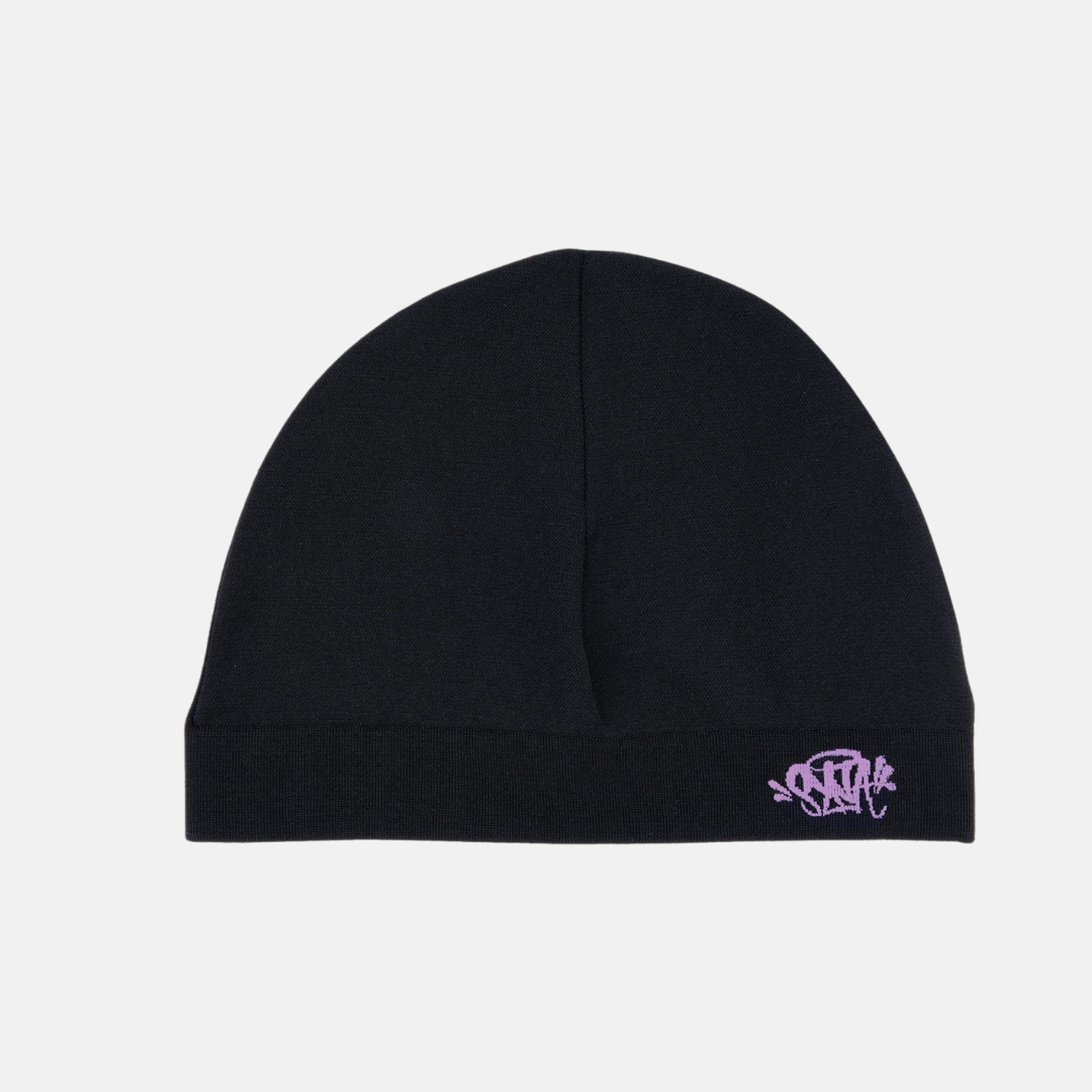 syna world スカルキャップ　ビーニー ピンク Syna Skull Cap - Black/Pink | No Sauce The Plug