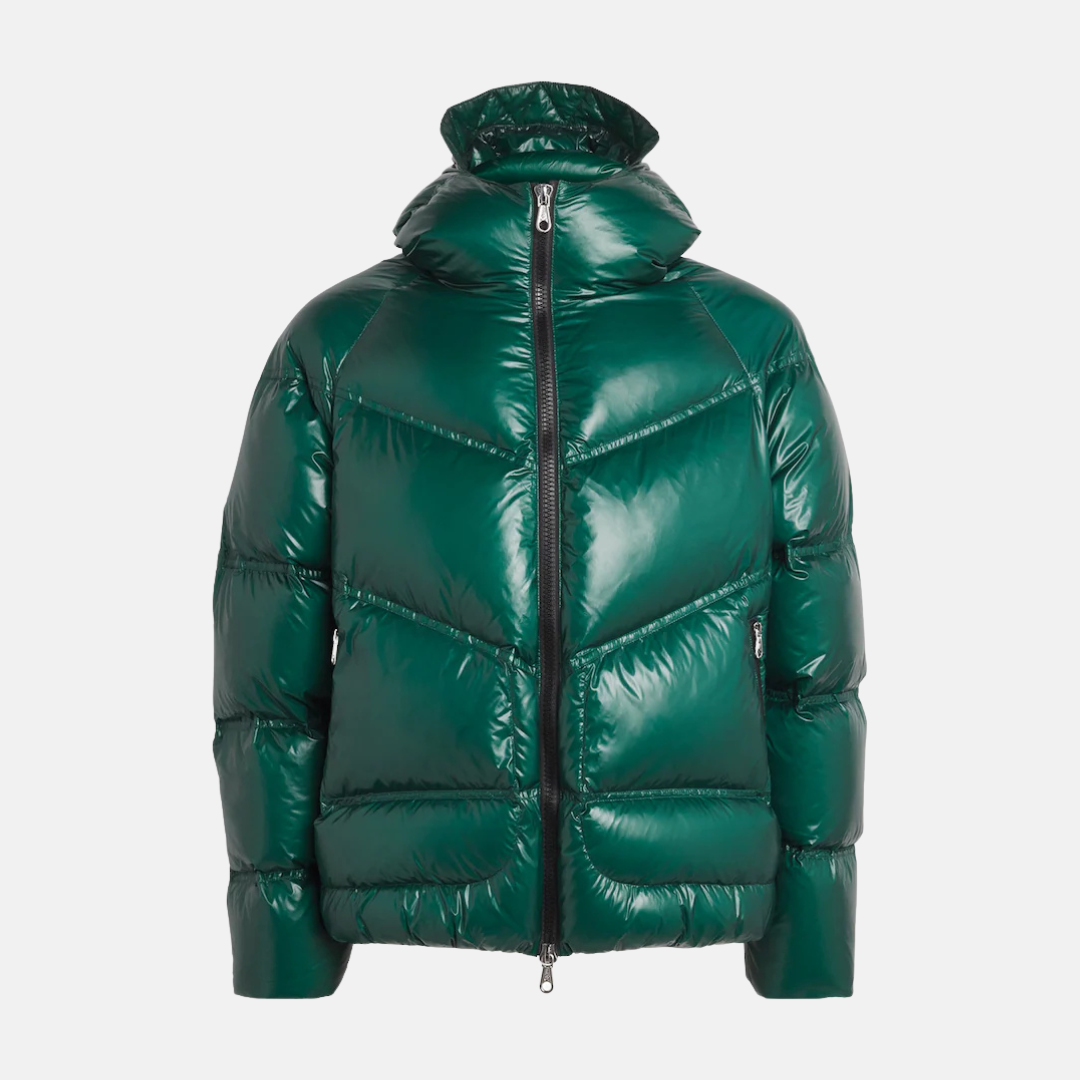 Cole Buxton Hooded Insulated Jacket - Bottle Green
