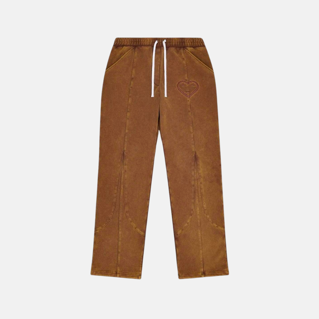 Carsicko Signature Cybe Joggers - Washed Brown - No Sauce The Plug