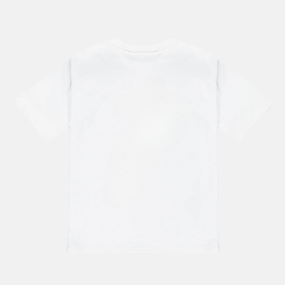 Trapstar Decoded T-Shirt - White/Blue Camo - No Sauce The Plug