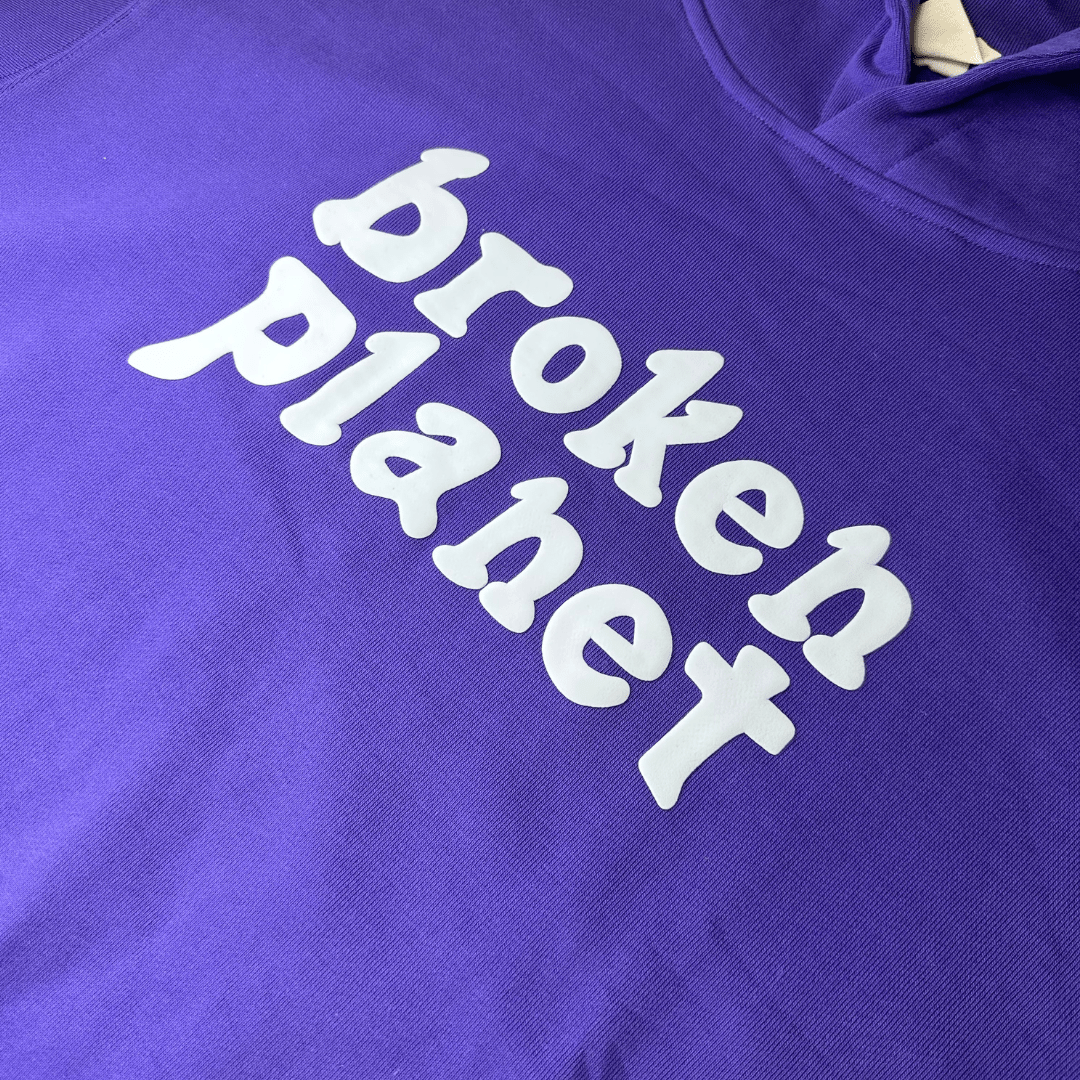 Broken Planet Basics Hoodie - Amethyst - No Sauce The Plug