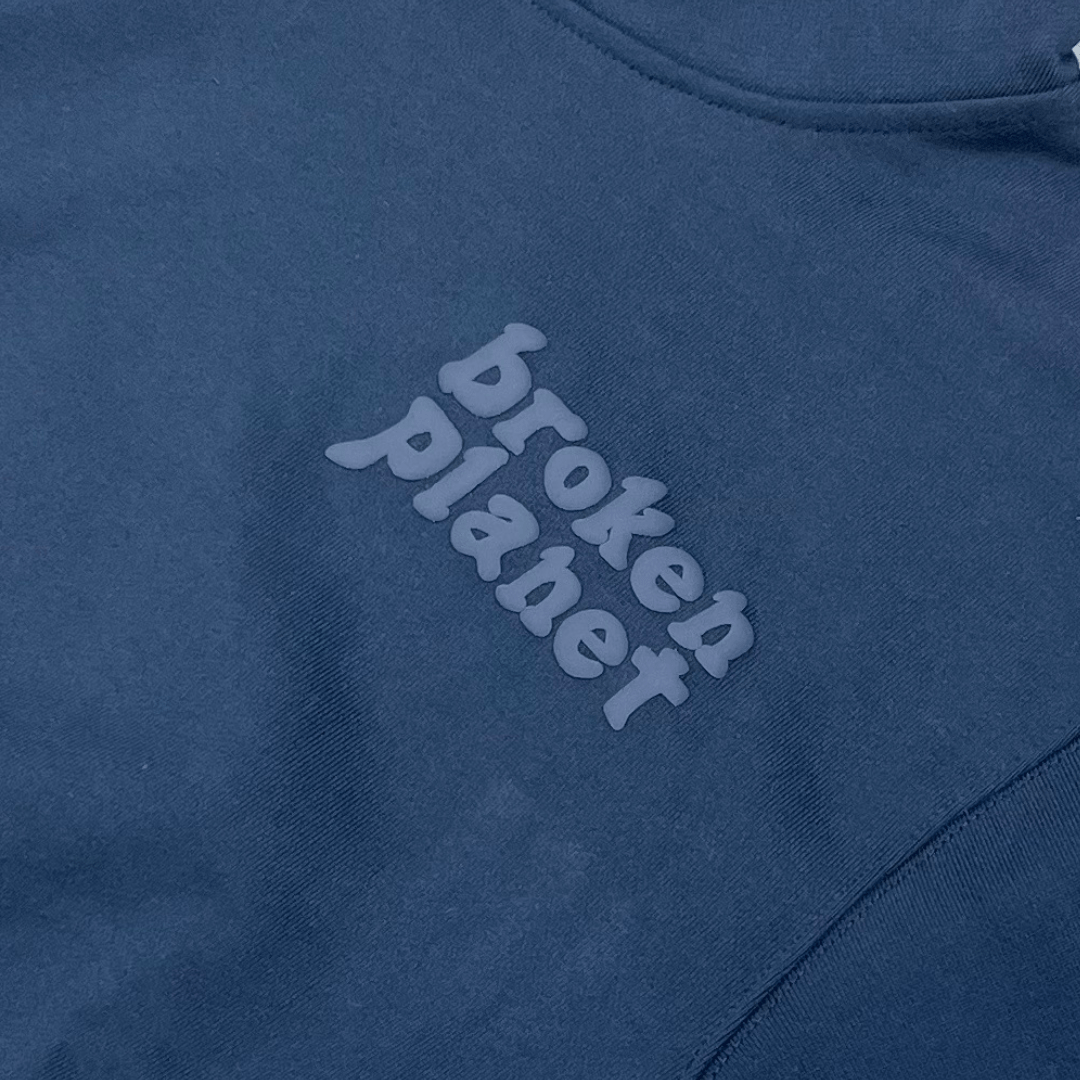 Broken Planet Basics Hoodie - Outer Space Blue - No Sauce The Plug