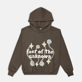 Broken Planet Hoodie - Fear of The Unknown - Granite Brown - No Sauce The Plug