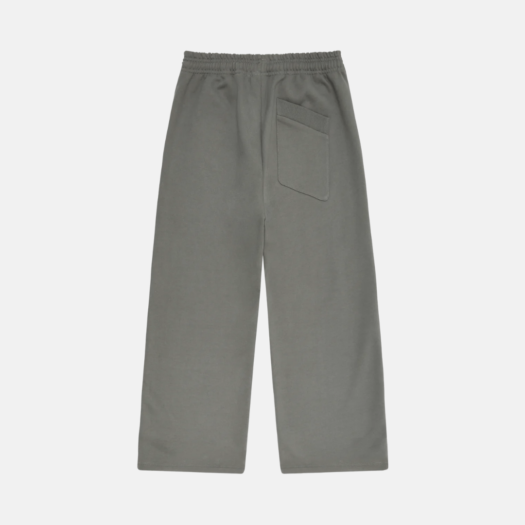 Broken Planet Wide Leg Sweatpants - Gunmetal Gray - No Sauce The Plug