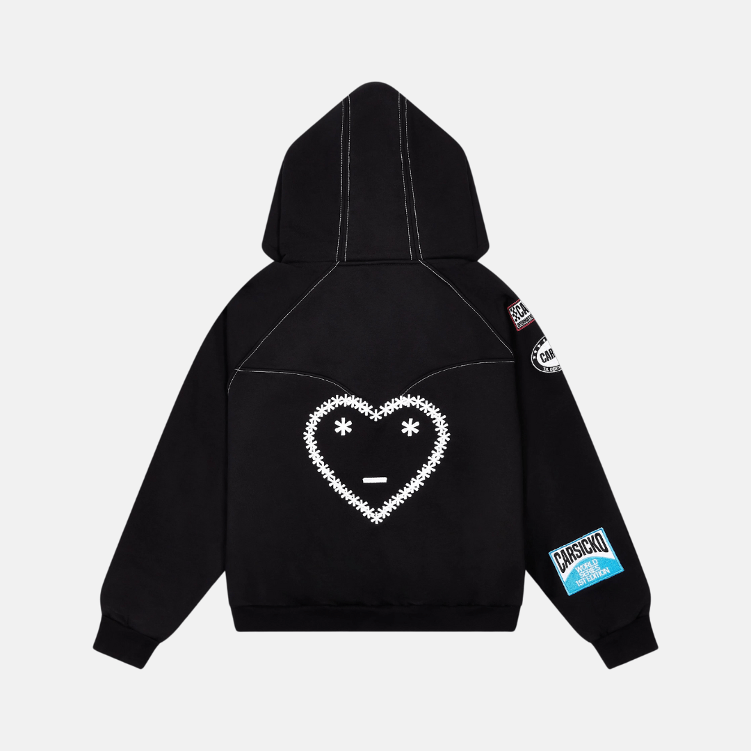 Carsicko Racing Club Hoodie - Black - No Sauce The Plug