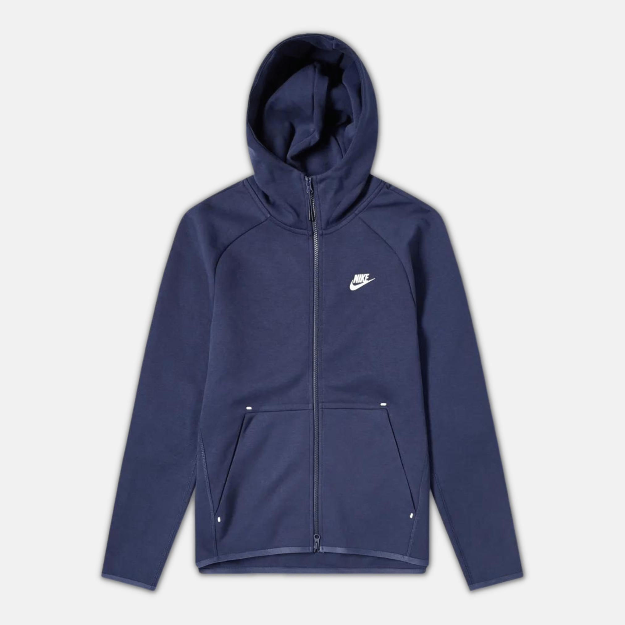 Nike Tech Fleece Hoodie Navy 2nd Gen Old Season No Sauce The Plug
