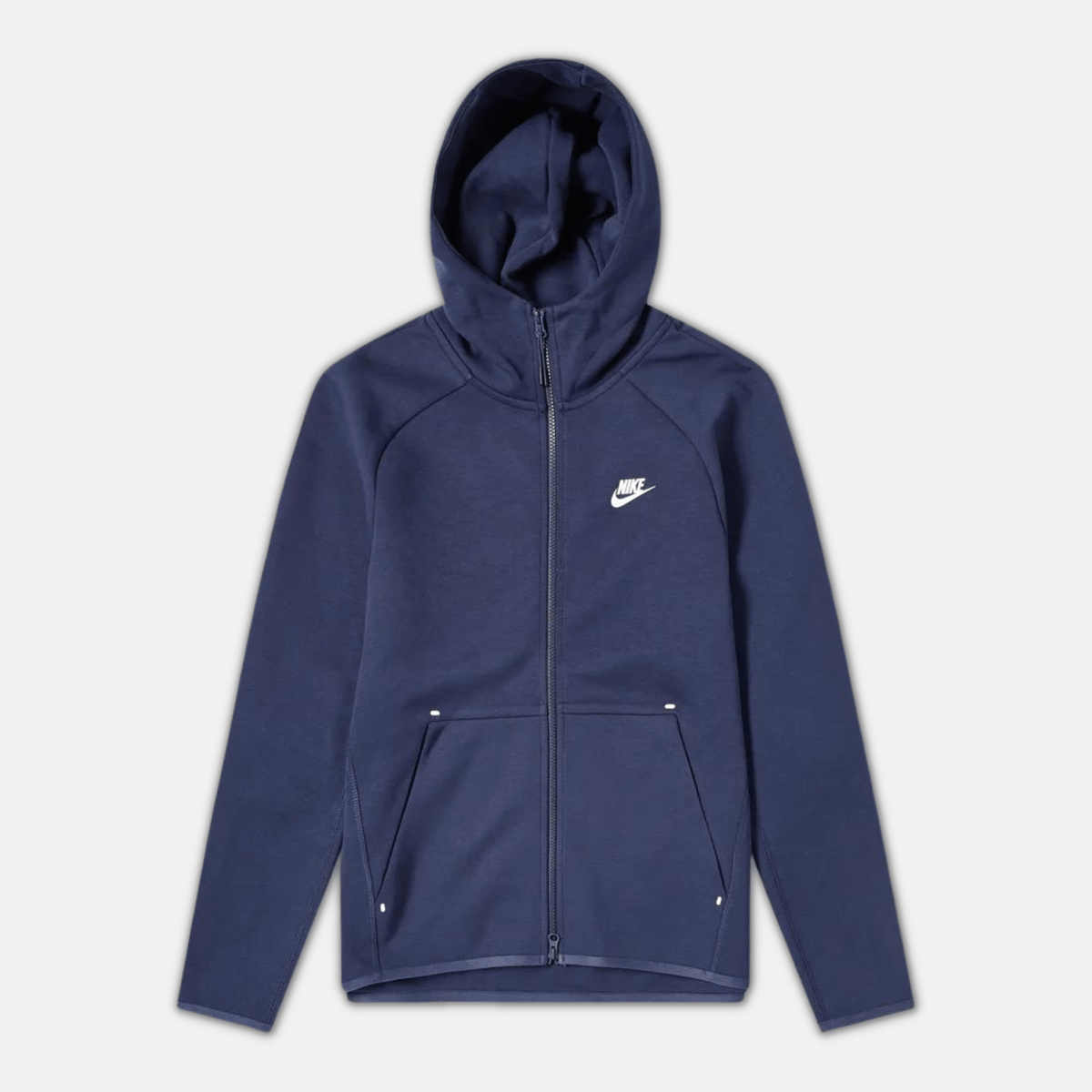 Nike Tech Fleece Hoodie - Navy (2nd Gen) - No Sauce The Plug