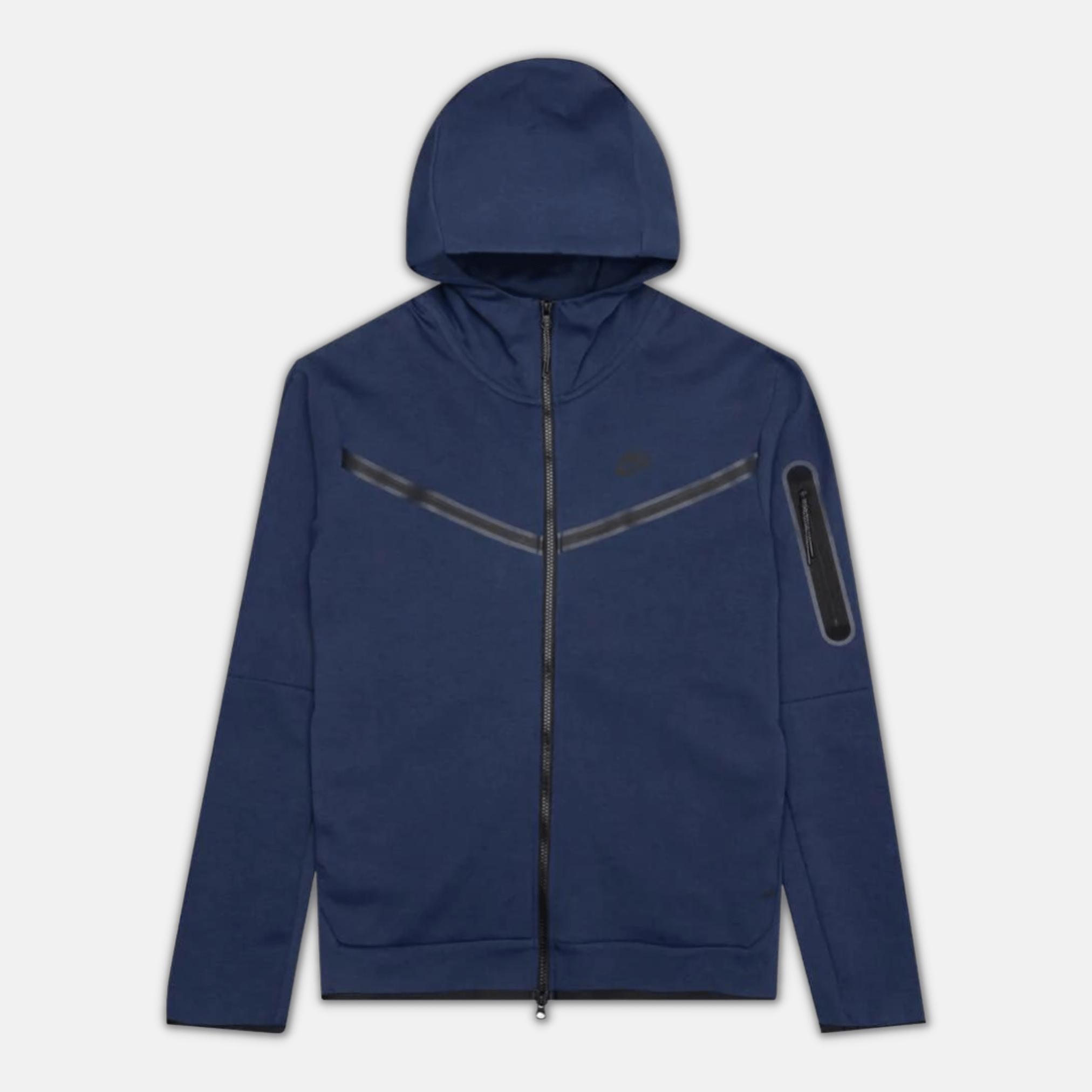 Nike Tech Fleece Hoodie Midnight Navy 3rd Gen Old Season No Sauce The Plug