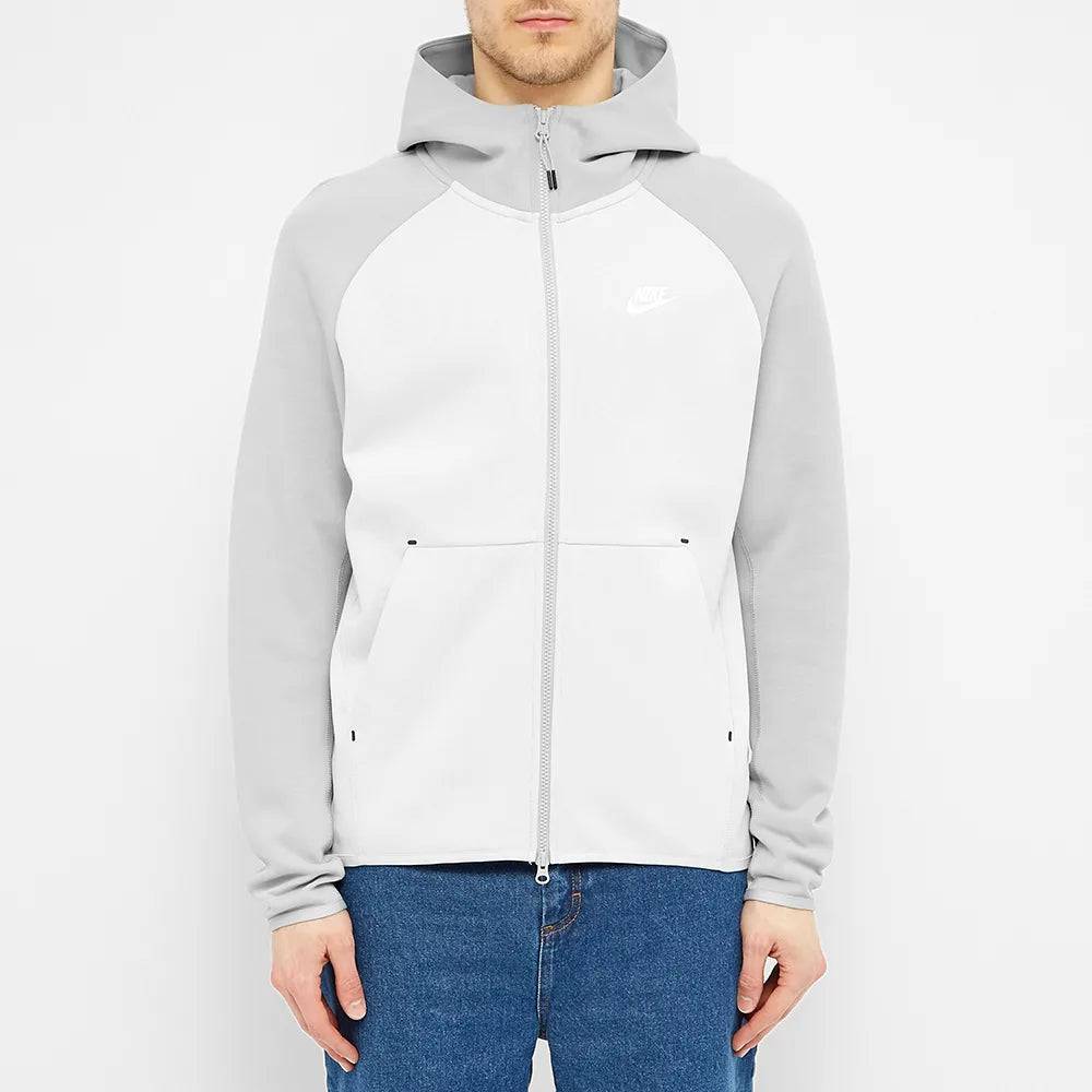 Nike Tech Fleece Hoodie - Platinum Grey (2nd Gen) - No Sauce The Plug