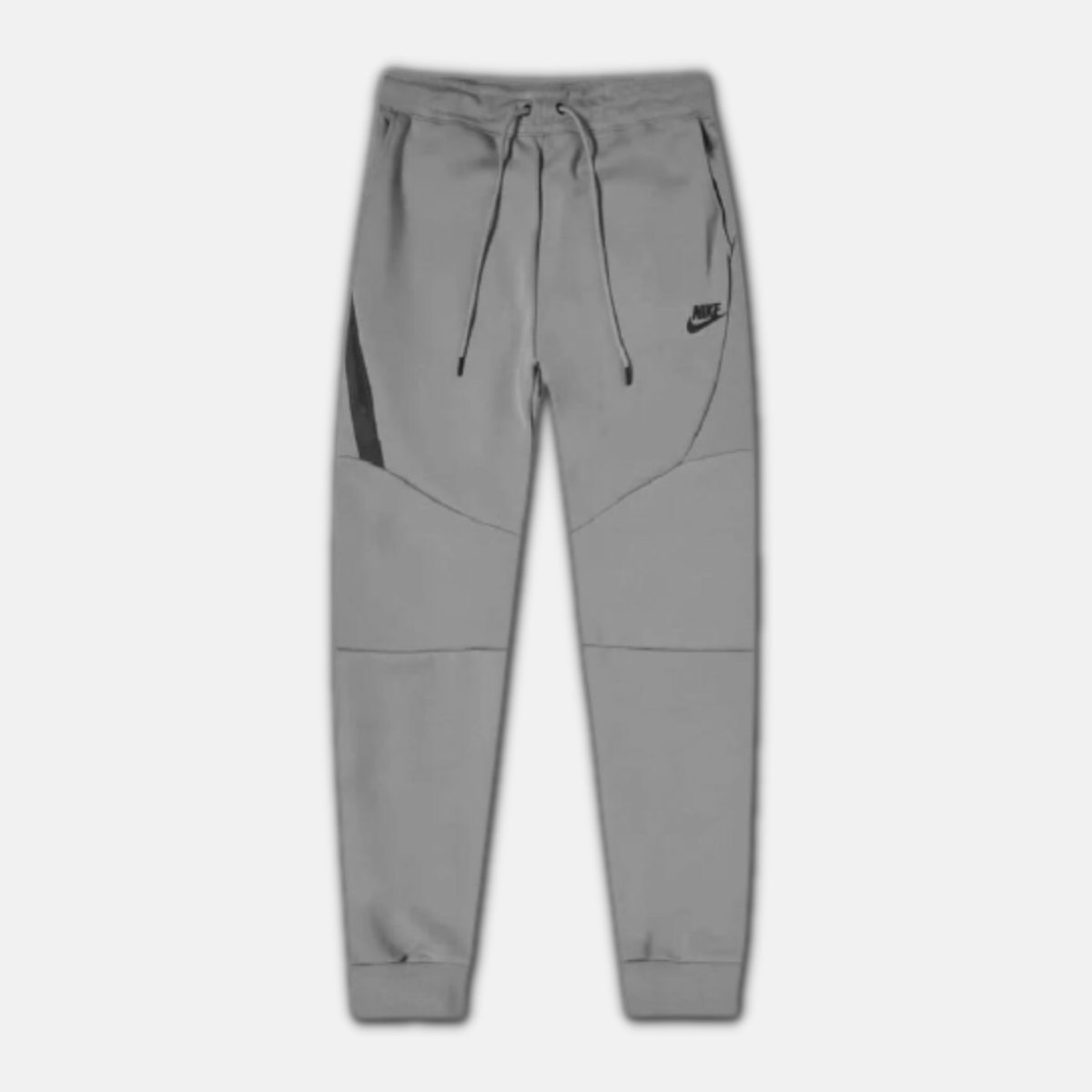 Nike Tech Fleece Joggers - Gun Smoke Grey (2nd Gen) - No Sauce The Plug