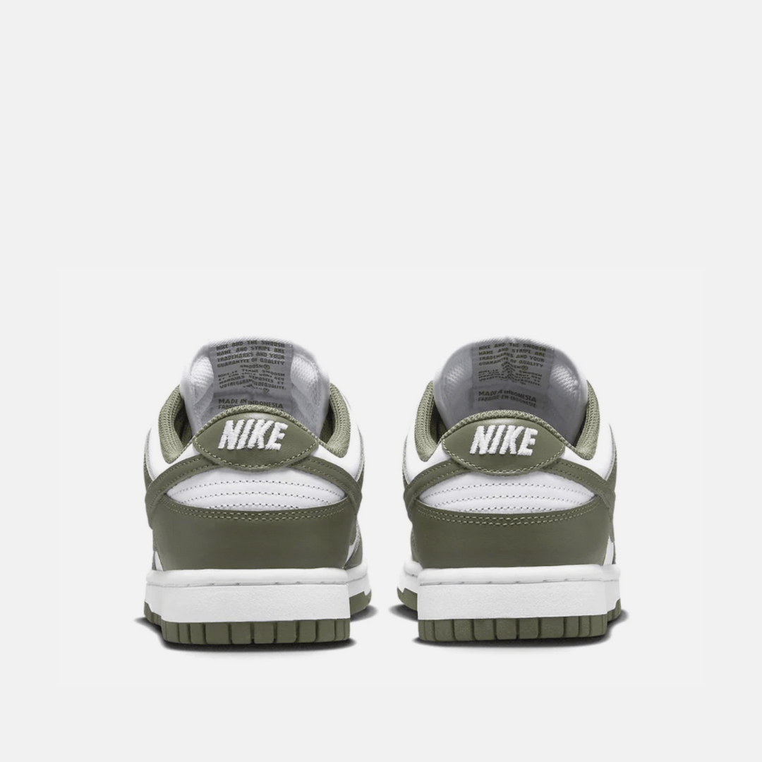 NIKE DUNK LOW - WHITE/OLIVE - No Sauce The Plug
