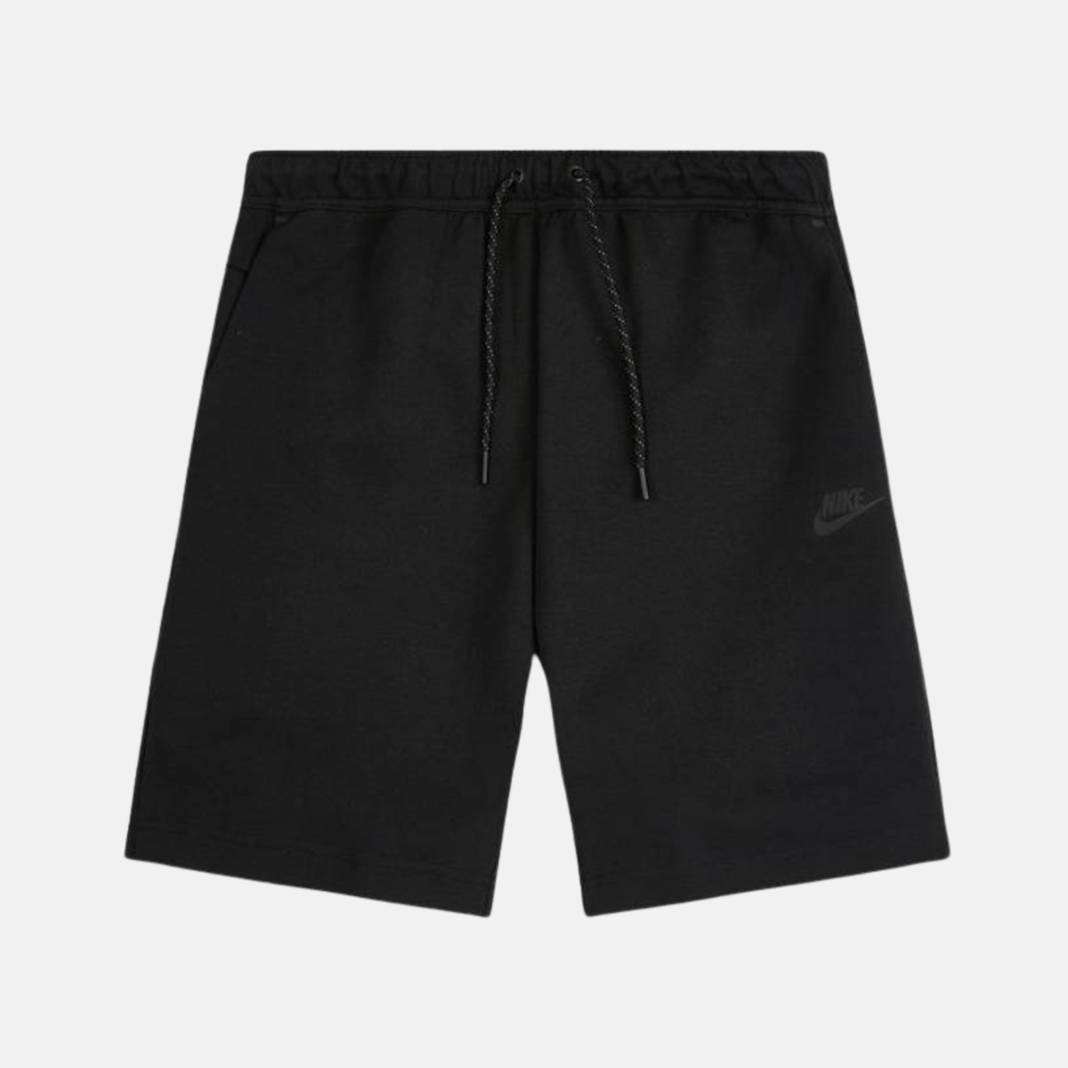 Nike Tech Fleece Shorts - Black (3rd Gen) - No Sauce The Plug