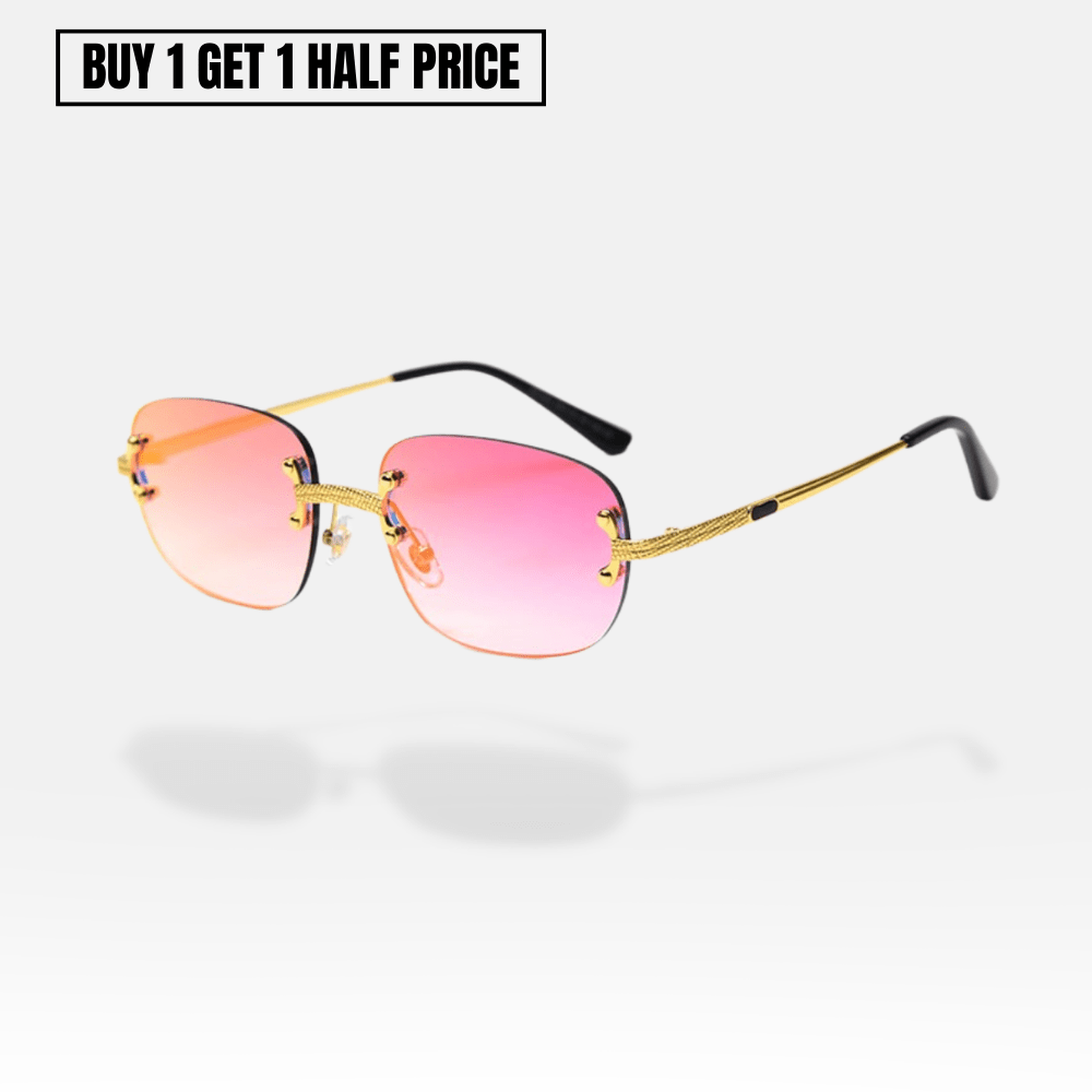 Red Mirrored Framez - No Sauce The Plug