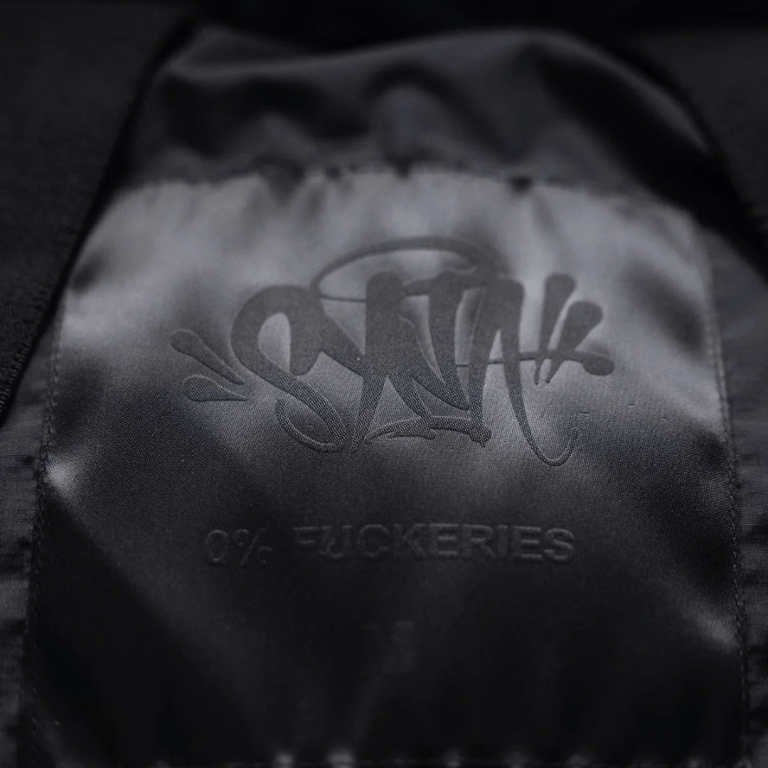 Syna Down Puffer Jacket - Blackout - No Sauce The Plug