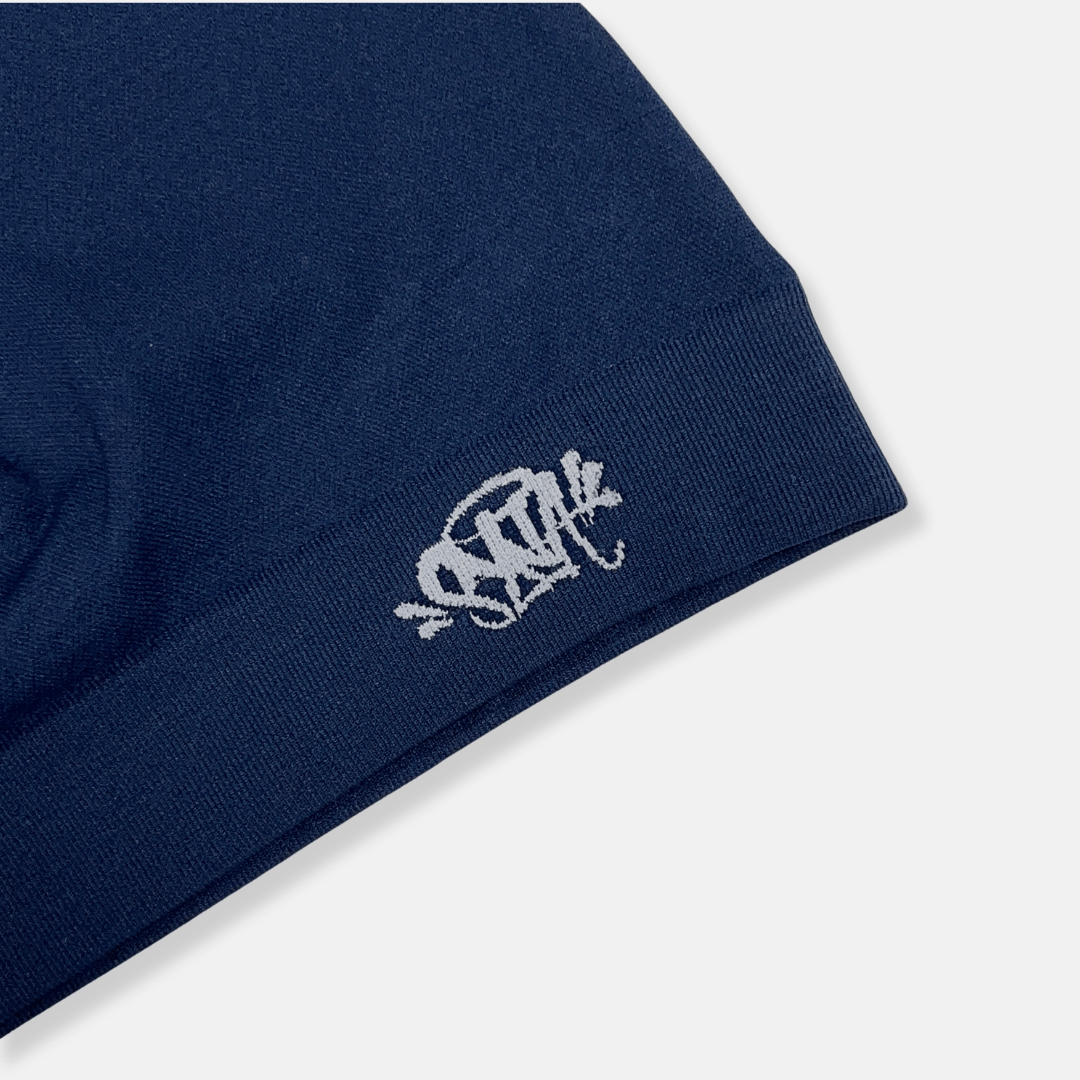 Syna Skull Cap - Navy/White - No Sauce The Plug