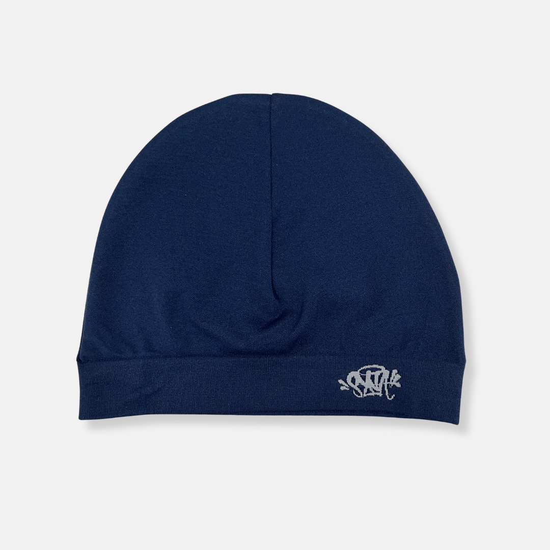Syna Skull Cap - Navy/White - No Sauce The Plug