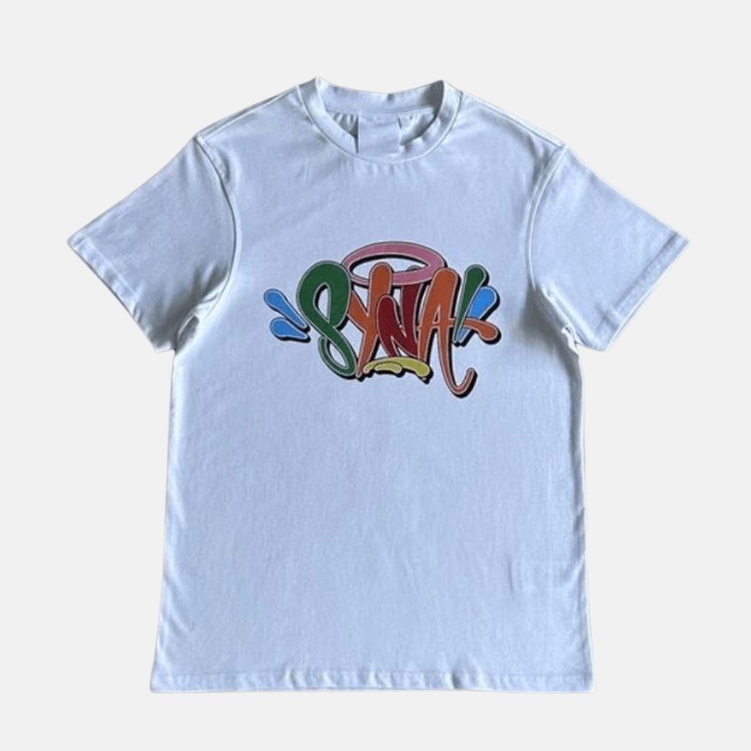 Syna Glastonbury T-Shirt - White - No Sauce The Plug