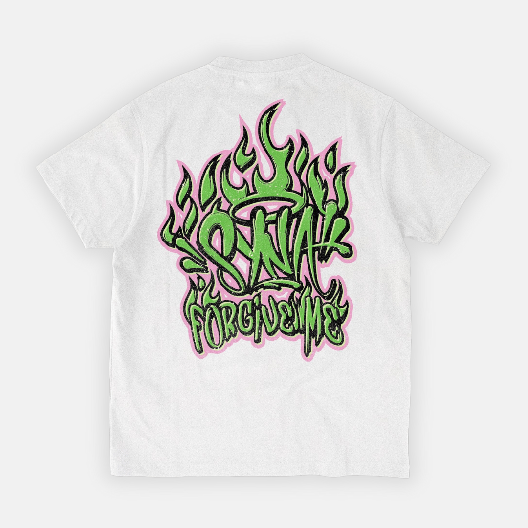 Syna T-Shirt - White Light | No Sauce The Plug