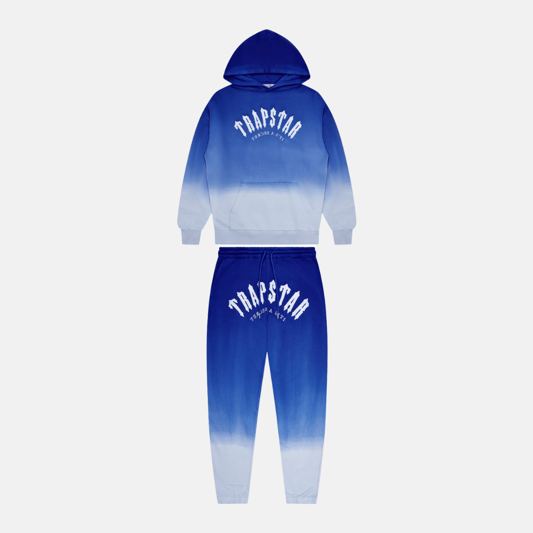 Blue trapstar tracksuit sale