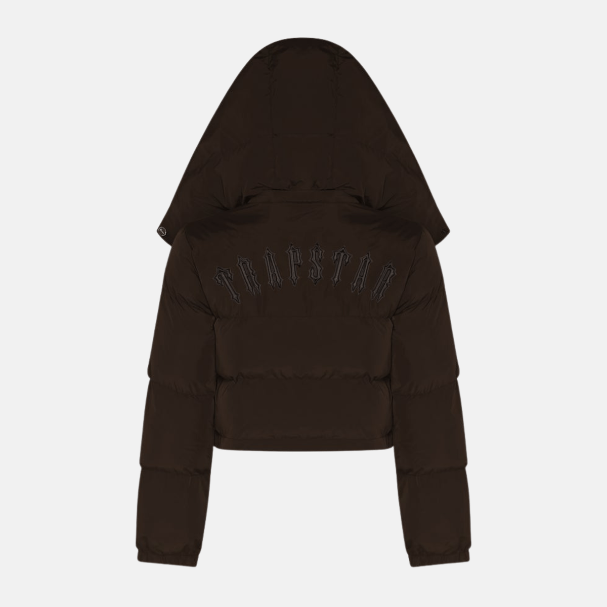 Trapstar Women's Irongate Hooded Jacket - Brown - No Sauce The Plug