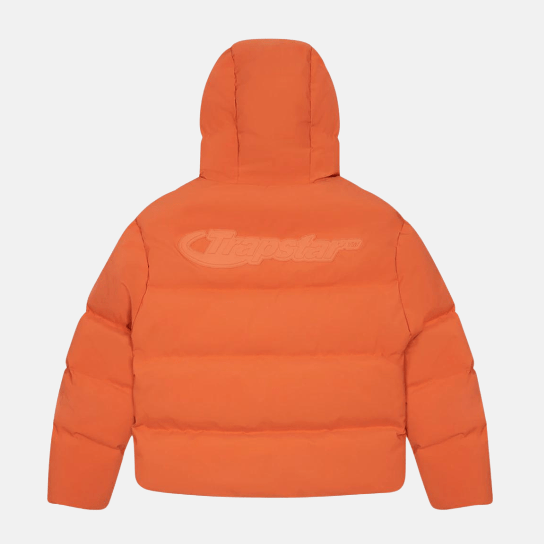 Trapstar Hyperdrive Technical Puffer Jacket Orange Edition No Sauce