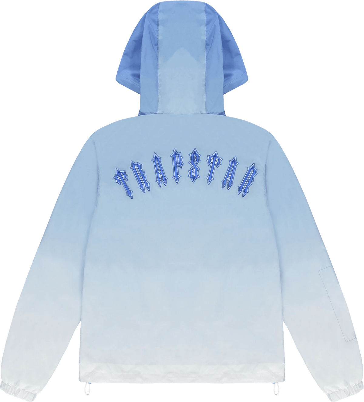 Trapstar Irongate T Windbreaker - Gradient Blue - No Sauce The Plug