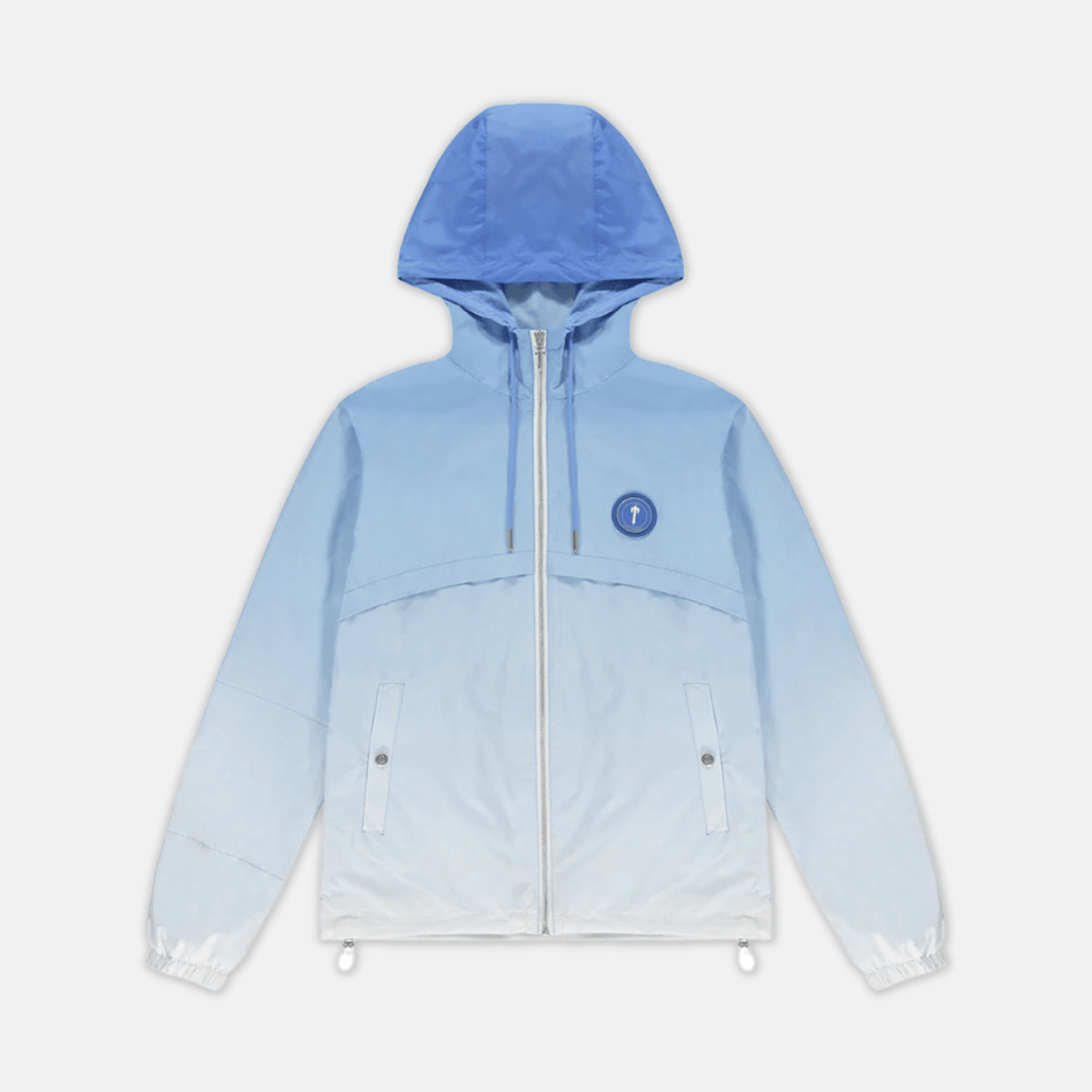 Trapstar Irongate T Windbreaker - Gradient Blue - No Sauce The Plug
