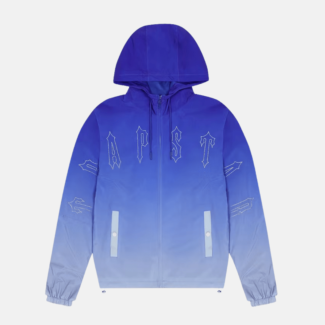 Trapstar Irongate Windbreaker - Blue Gradient - No Sauce The Plug