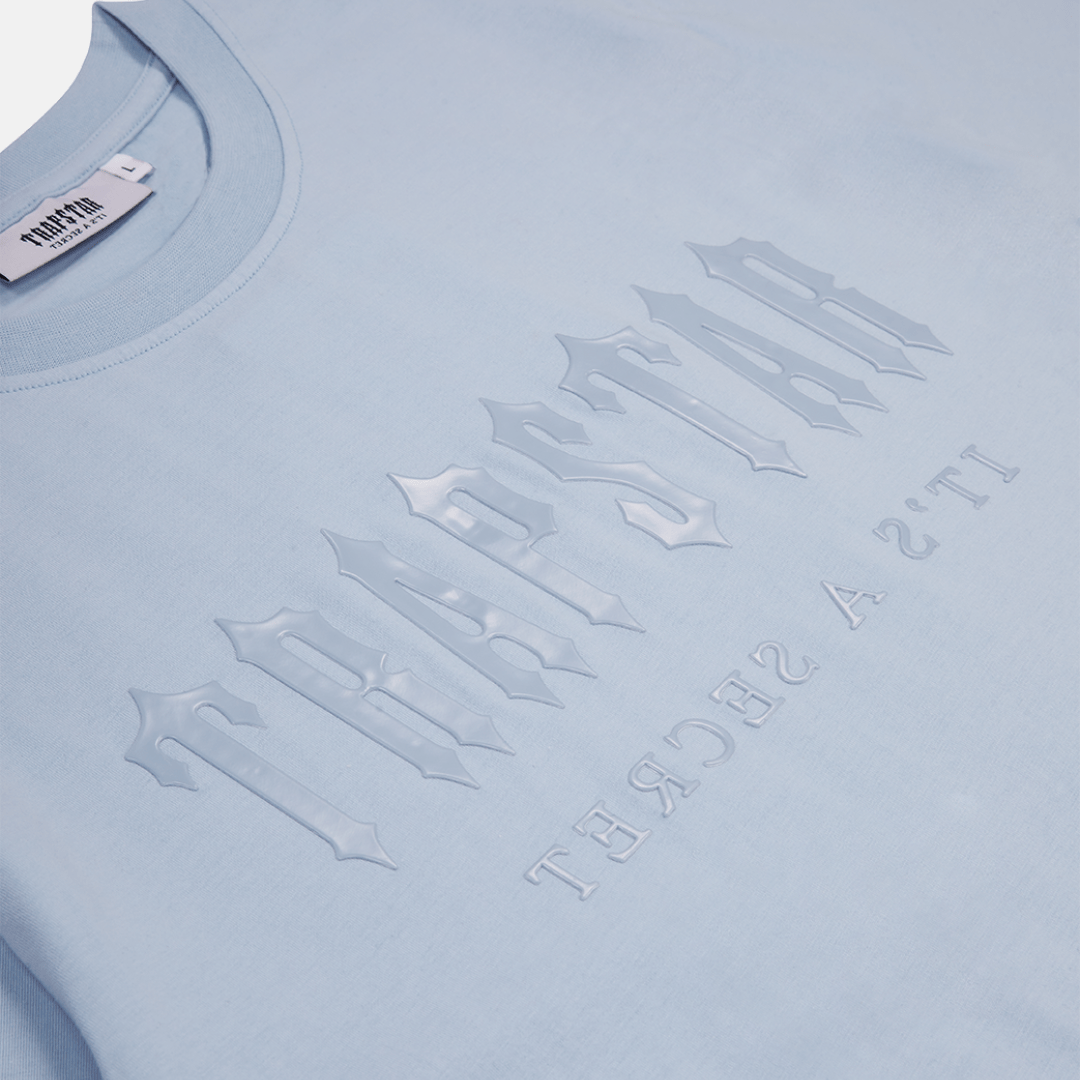 Trapstar Gel Decoded Shorts Set - Cashmere Blue - No Sauce The Plug