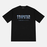 Trapstar Decoded T-Shirt - Black/Blue Camo - No Sauce The Plug