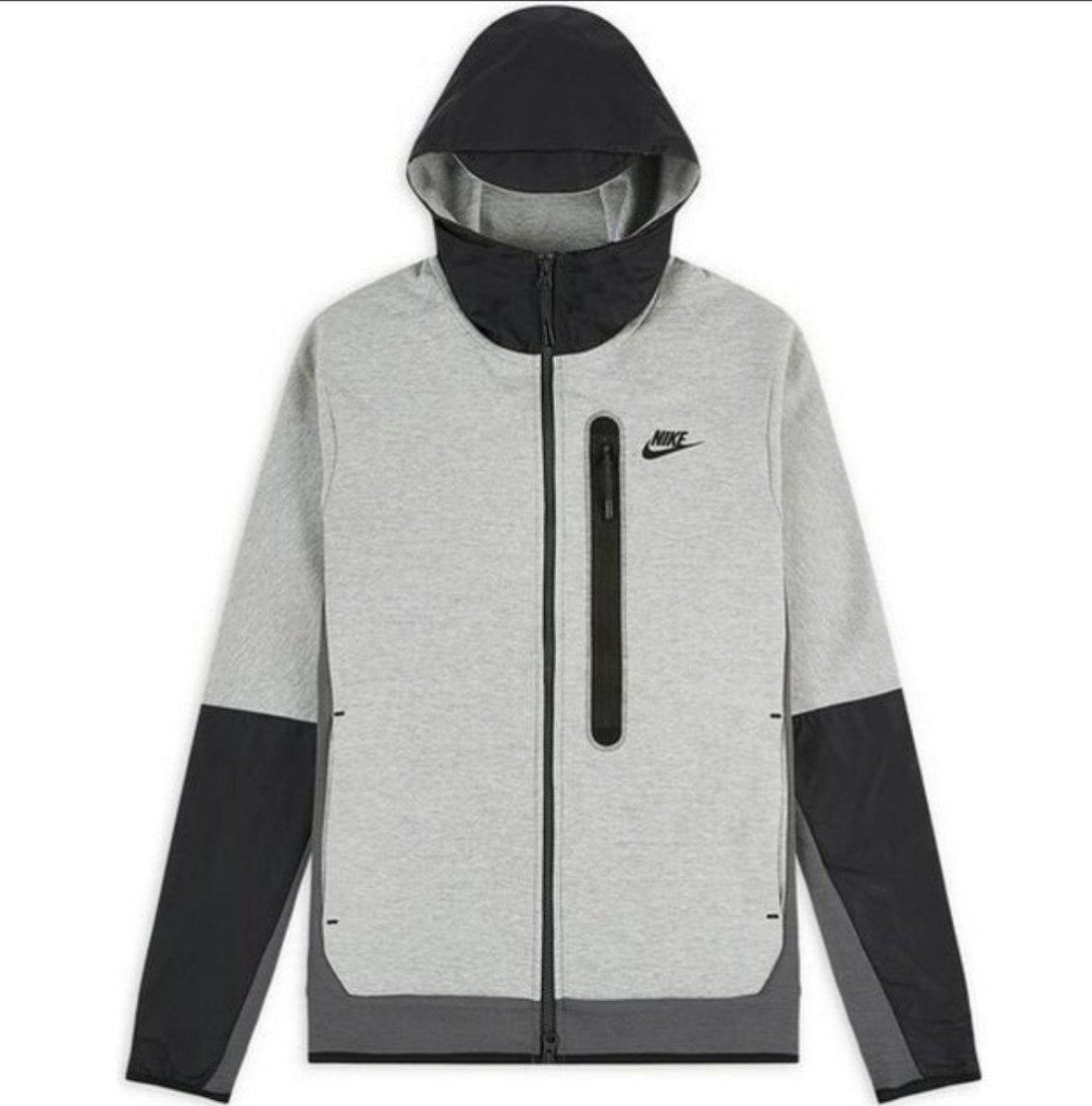 Nike Tech Fleece Woven Hoodie Grey (3rd Gen Old Season)