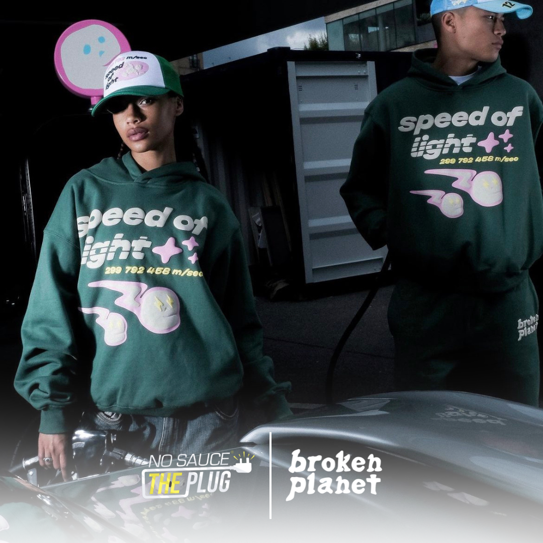 Broken Planet hoodies - speed of light