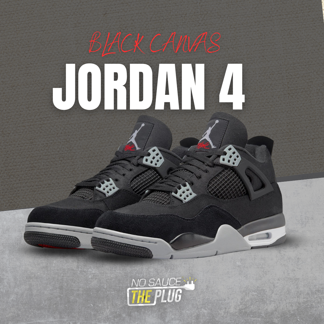 Do Air Jordan 4 Black Canvas Crease?