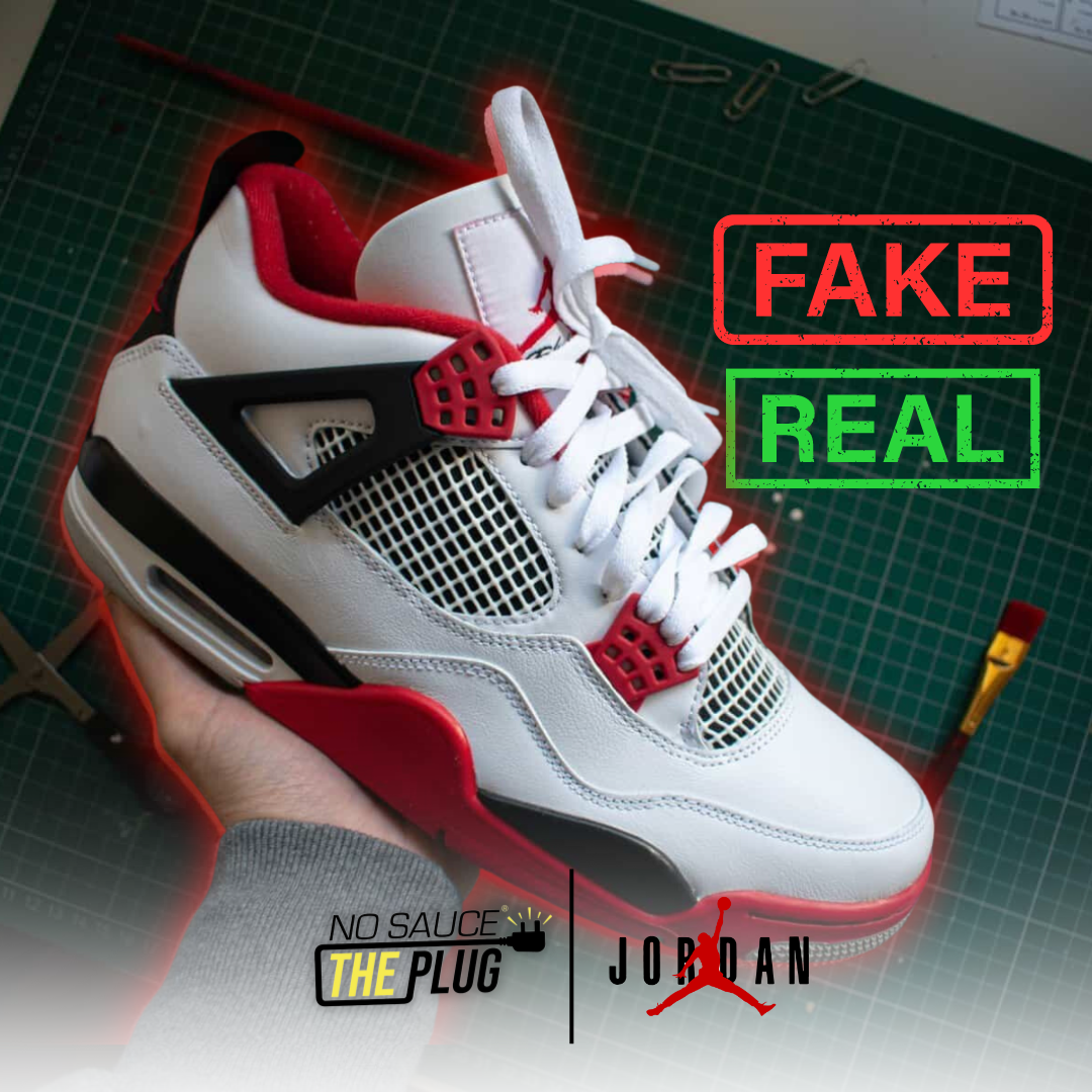 How to spot fake Nike Air Jordan 4