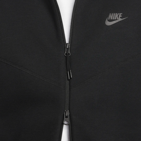 Nike Tech Fleece Hoodie - Black (4th Gen - New Season) - No Sauce The Plug