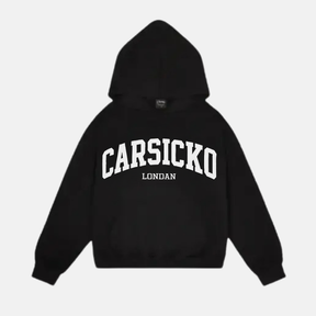Carsicko London Hoodie - Black - No Sauce The Plug