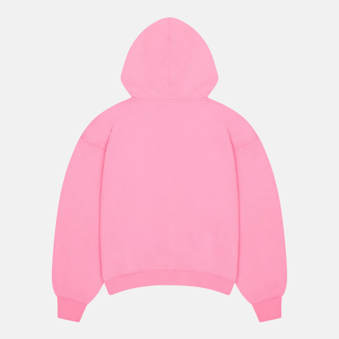 Broken Planet Basic Zip Up Hoodie - Candy Pink