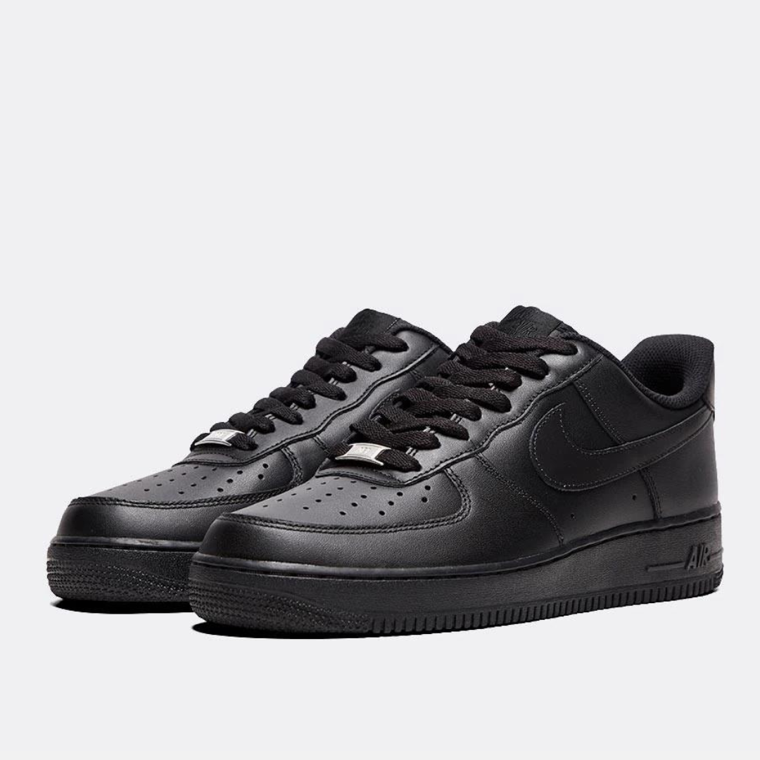 Nike Air Force 1 ‘07 - Black - No Sauce The Plug