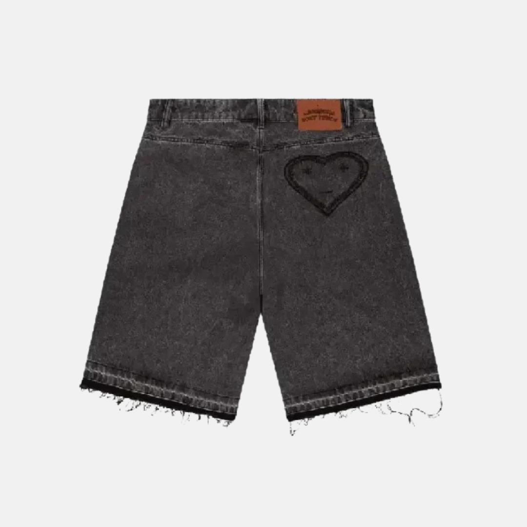 Carsicko Denim Shorts - Black