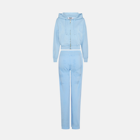 Trapstar Gel Decoded Shorts Set - Dazzling Blue - No Sauce The Plug