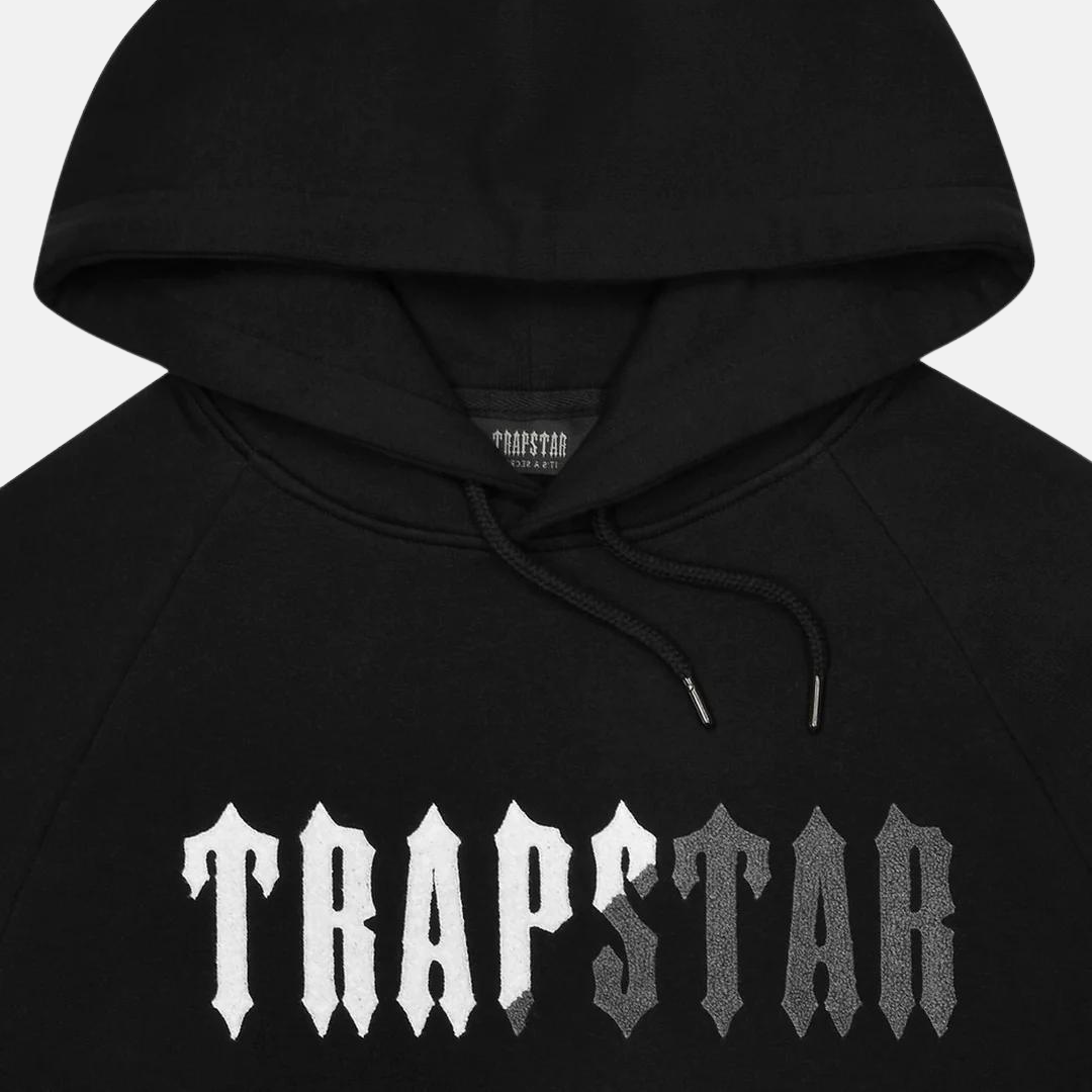 Trapstar Chenille Decoded Tracksuit - Black/Grey - No Sauce The Plug