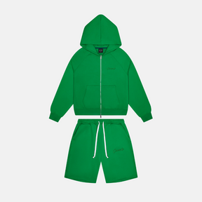 Carsicko Core Shorts Set - Green - No Sauce The Plug