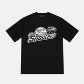 Trapstar Shooters T-Shirt - Black/White - No Sauce The Plug