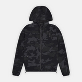 Trapstar Shooters Windbreaker - Black/Camo - No Sauce The Plug