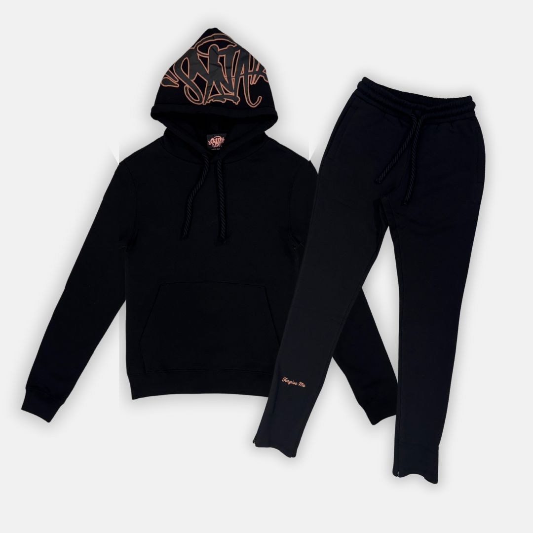 Trapstar London Shooters Hooded Tracksuit - Black / White