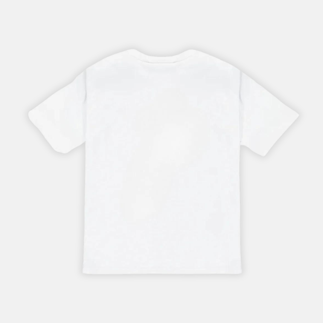 Trapstar Decoded T-Shirt - White/Blue Camo - No Sauce The Plug