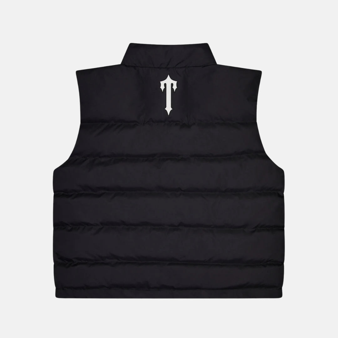 Trapstar Irongate Gilet - Black/White - No Sauce The Plug